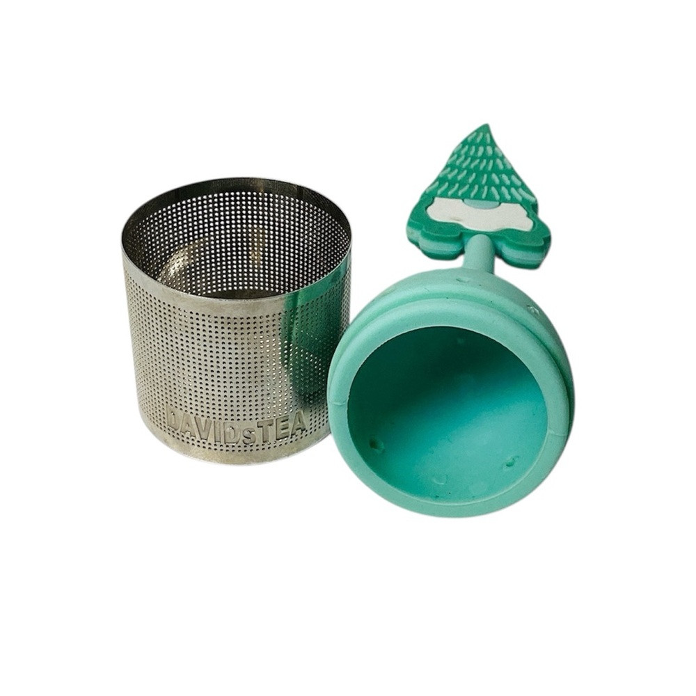 🍄 David’s Tea Green Gnome Tea Infuser - Picture 4 of 5